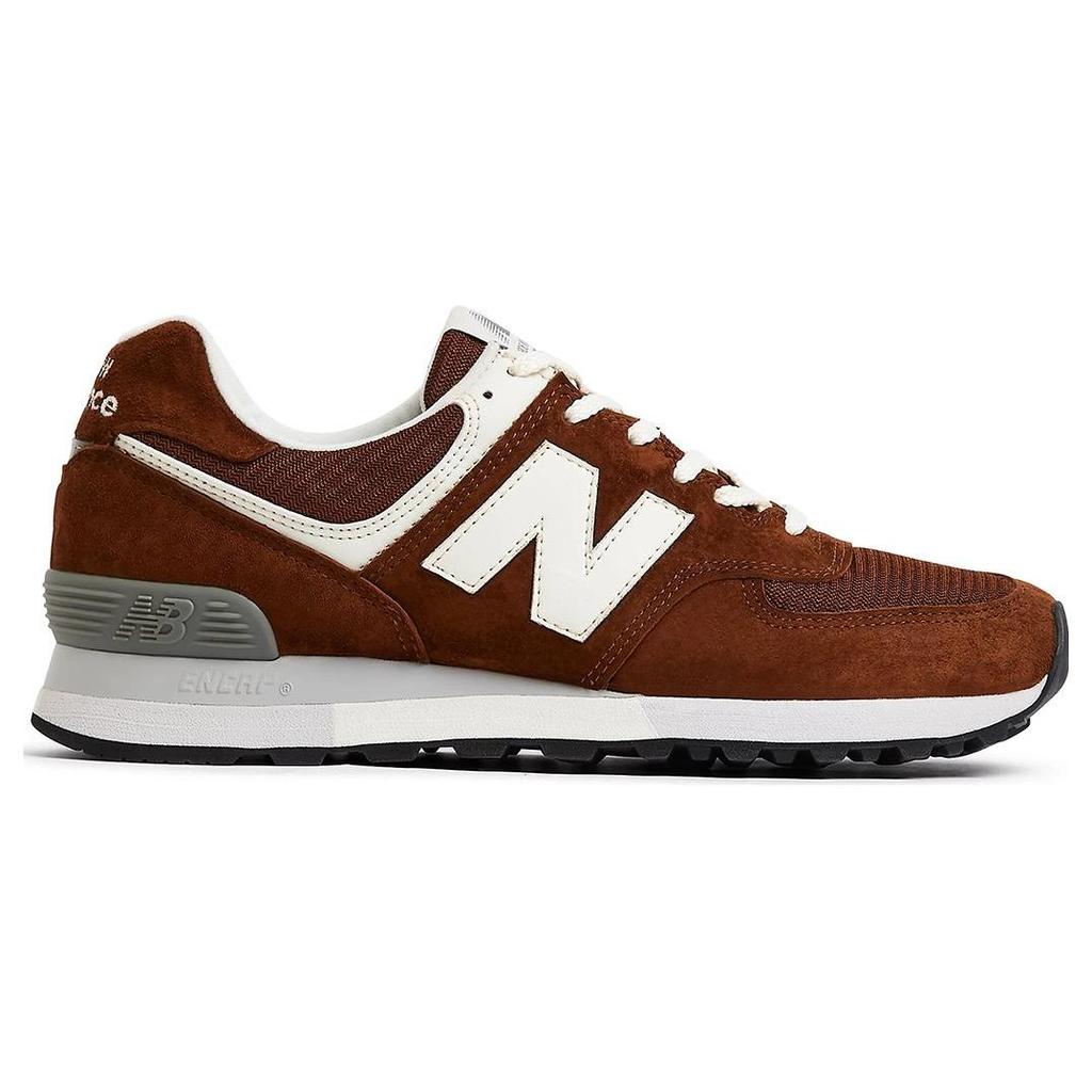 New Balance 576 Made in England Monks Robe Erkek Spor Ayakkabı Kahverengi Hindistan Cevizi Sütü Fısıltı Beyazı OU576BRN