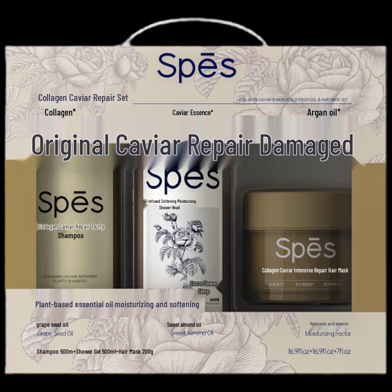 Spes Collagen Caviar Hair Care Set