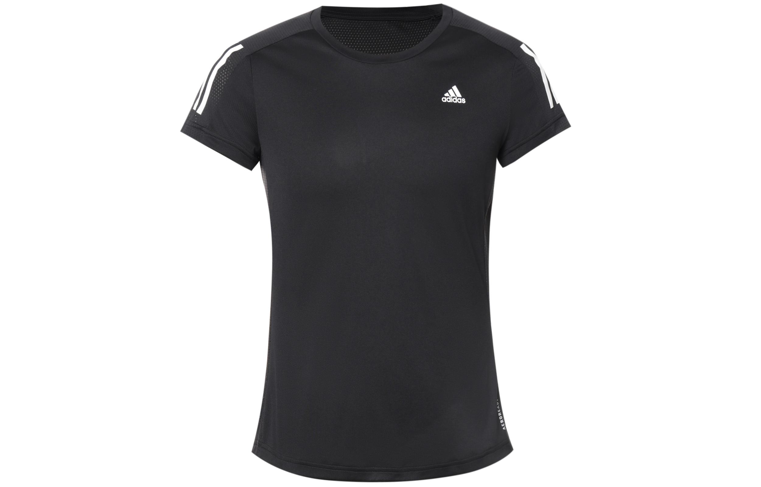 Adidas Set in Sleeve T Shirt Women s Black FS9830 S