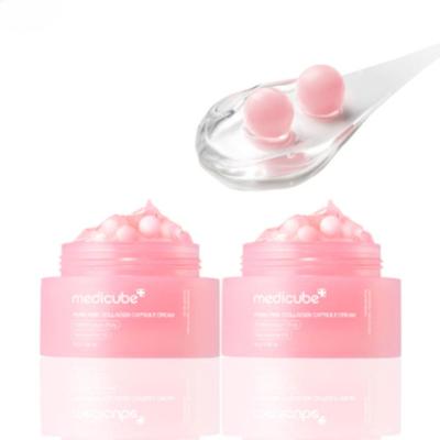 PDRN Pink Capsule Cream 55ml × 2 Aufhellende Tonisierende Creme mit PDRN & Glow-Kapseln