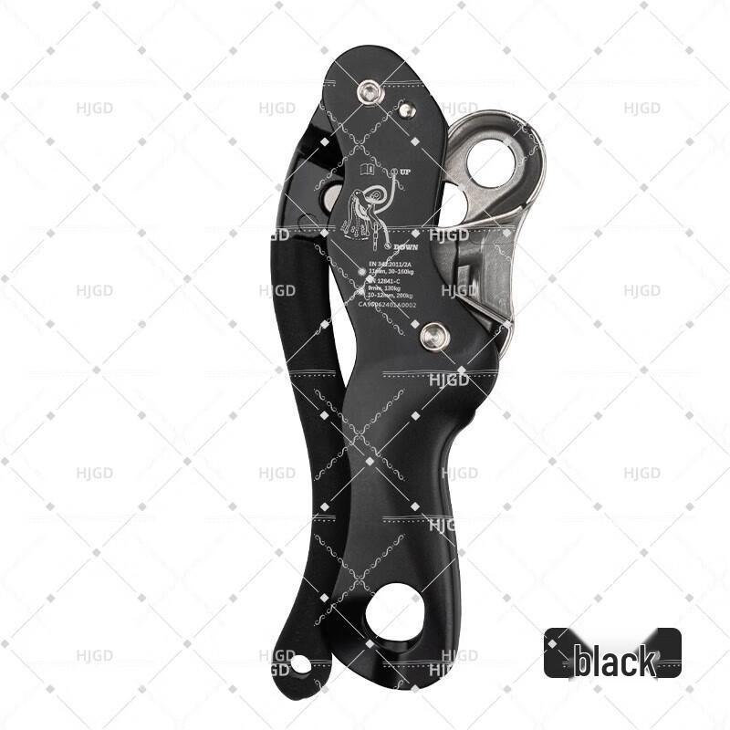 Hand-Controlled Rock Climbing Descender