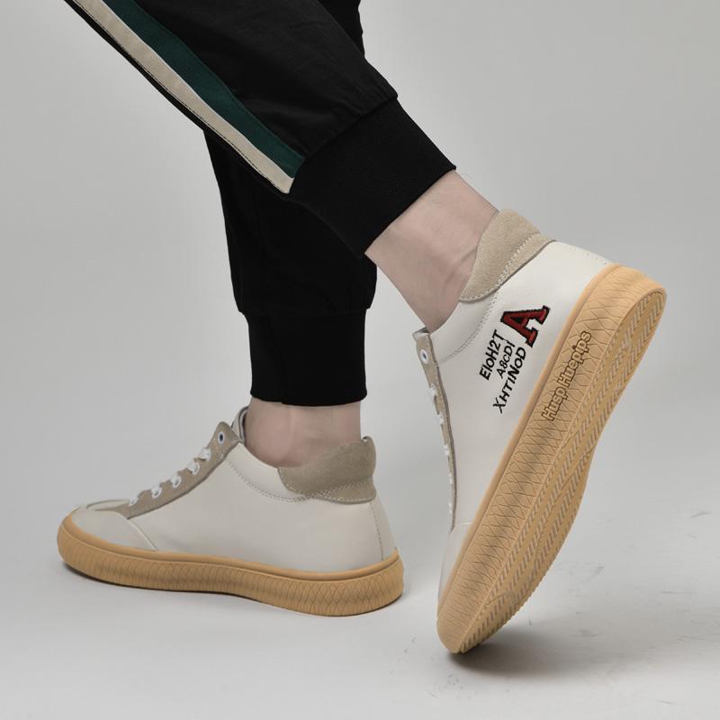 Fashion Male Boots for Men Sneakers 2024 Low Top Men Casual Shoes Fashion Skate Shoes Men High Quality Men's All-match Motorcycle Boots