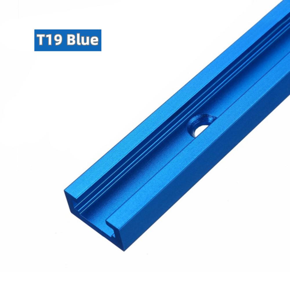 T-Track Aluminum T-Slot Miter Track Jig for Woodworking Tables - Universal T-Screw Fixture Slot for Router Tables, Saw Tables