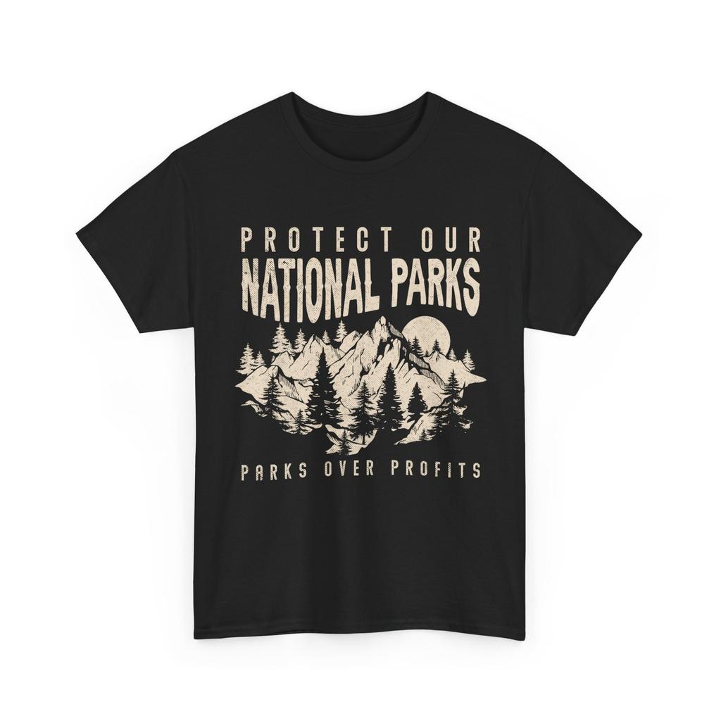 Protect Our National Parks Parks Over Profits Wildlife Lovers T-shirt