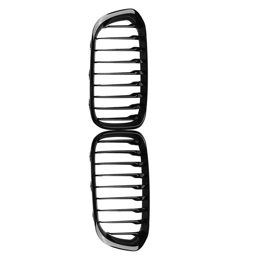 2pcs Car Front Bumper Grilles Kidney Racing Grill For BMW 1 Series F20 F21 2015 2016 2017  Replacement Racing Grill 51137371685