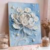 DIY Flower Pearl Diamond Art Painting Kits for Adults and Beginners, Fine View Sparkling Painting Craft Home Wall Decor Handmade Gift