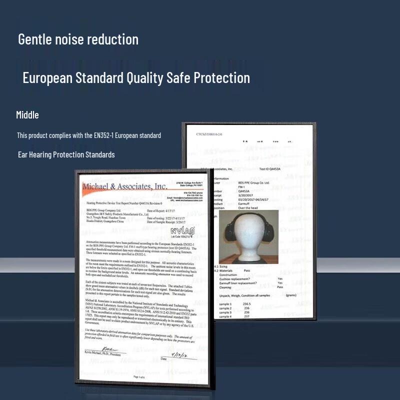 deli DL523011 Professional Noise Reduction Earmuffs