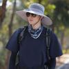New Wide Brim Solar Fan Hat Upf50+ Breathable Sunshade Cap Summer 3-Speed Bucket Hat Beach