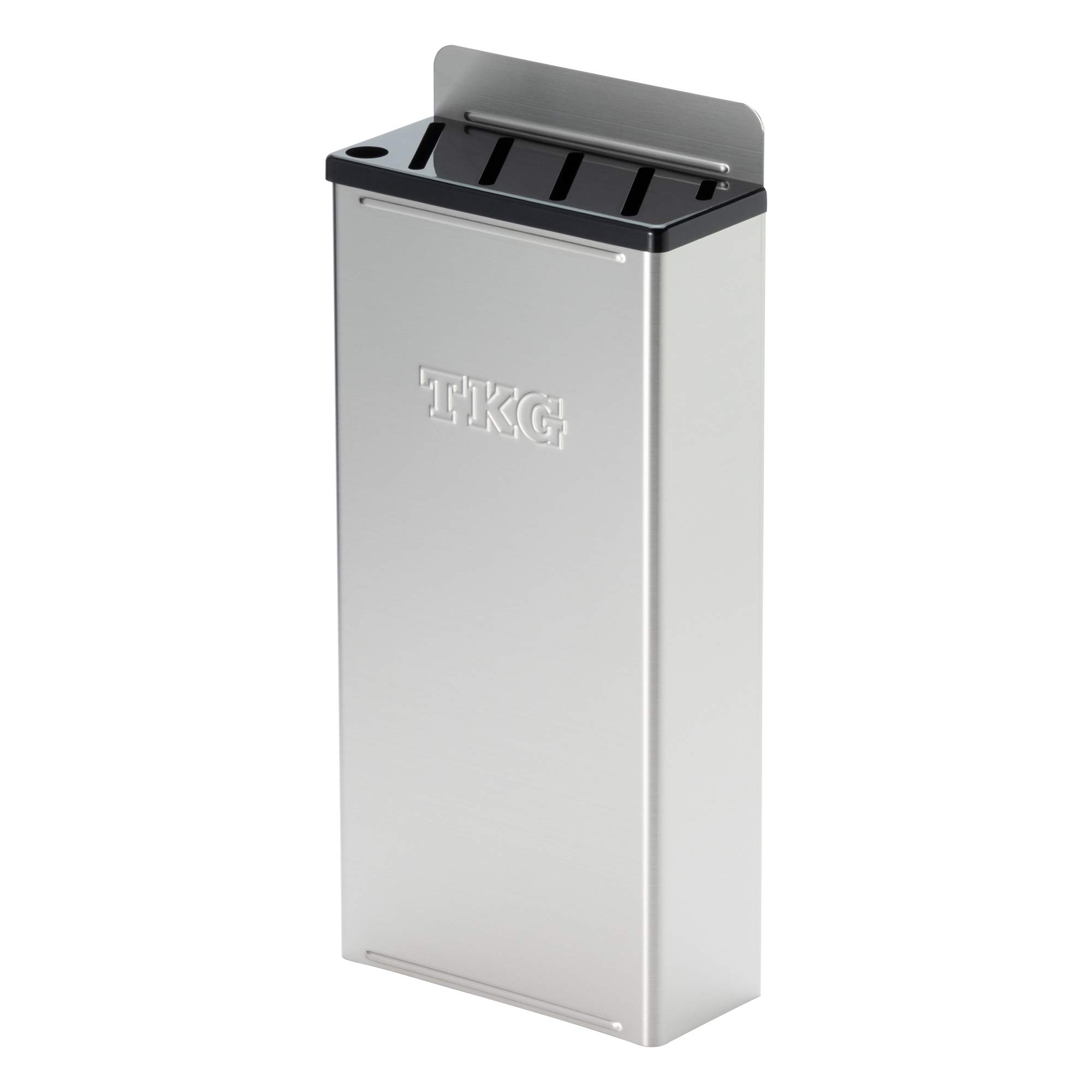 

Endo Shoji Коммерческая цветная подставка для ножей TKG с корпусом из пластика и крышкой типа ABS, сделано в AHU656 Тарелка, Малая, A, Черный, 18-8, Смола, Япония, чёрный