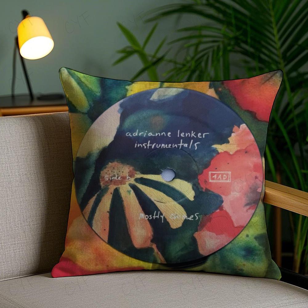 

Adrianne Lenker - Songs Album Art Pillow Case Anti-dustmite Pillowcase Invisible zipper silky short plush Sofa cushion cover 16x16Inch