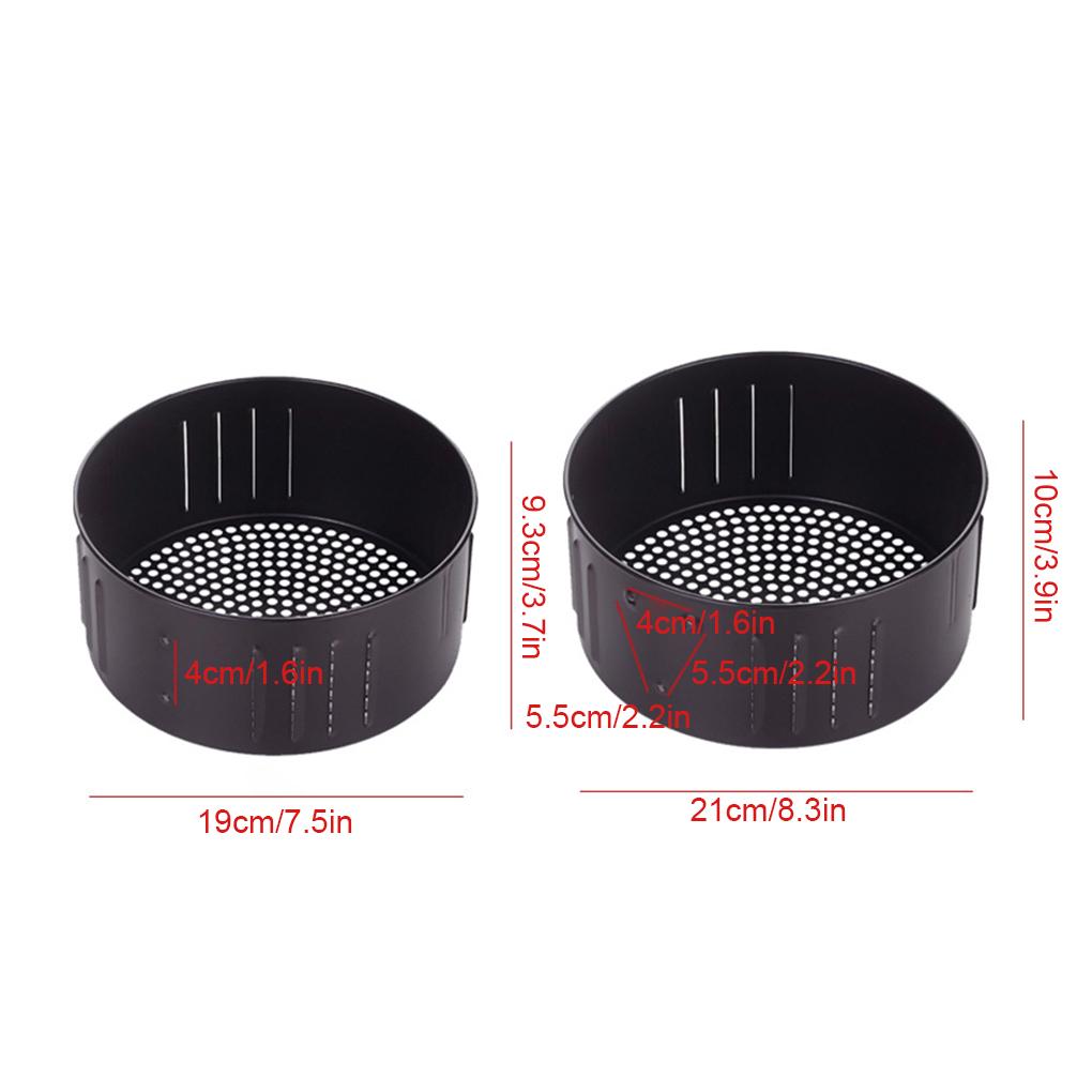 Metall-Heißluftfritteusen-Ersatzkorb - Bequem zu ersetzen, langlebiger und zuverlässiger Heißluftfritteusenkorb