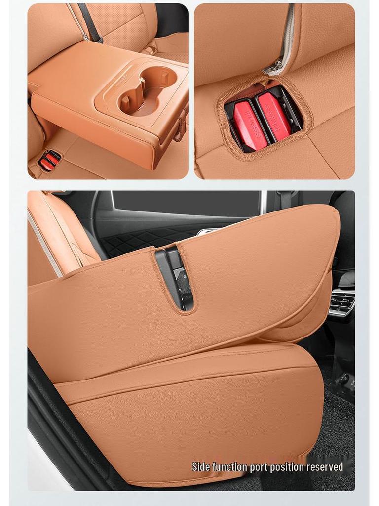 New Neta L Full Leather Car Seat Cushion - Universal, Four Seasons, One-Piece Design