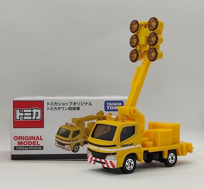 Tomica Shop Original Tomica Town Lighting Car with Expandable Lighting Arm