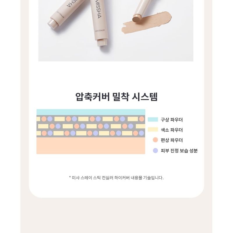 MISSHA - Stay Stick Concealer High Cover - 3 Colors