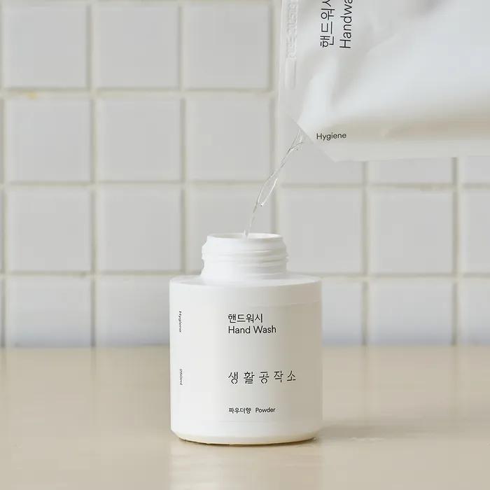 Living Workshop Hand Wash Container 250ml x 1 + Refill 200ml x 3