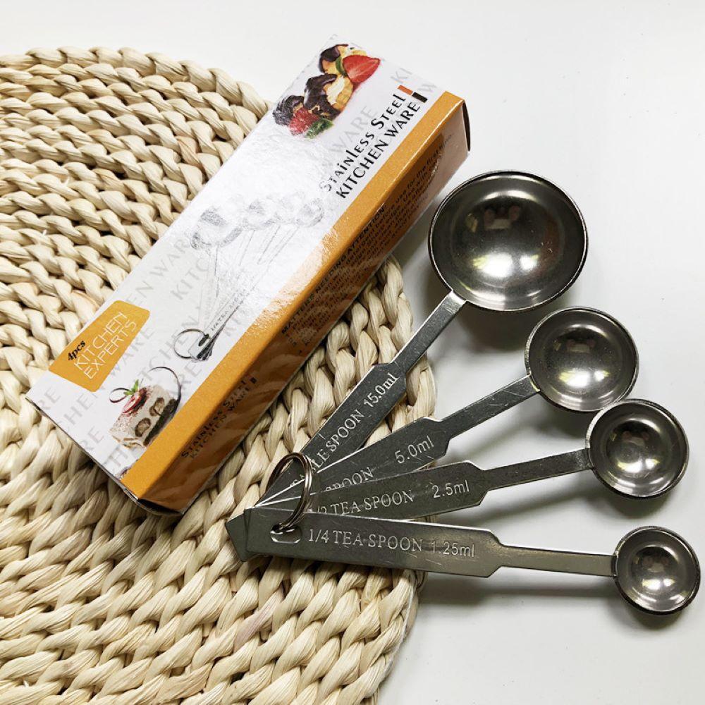 Steel Accurate For Measure Cooking Baking Cooking Tablespoon Coffee Scoop Teaspoon Measuring Spoons
