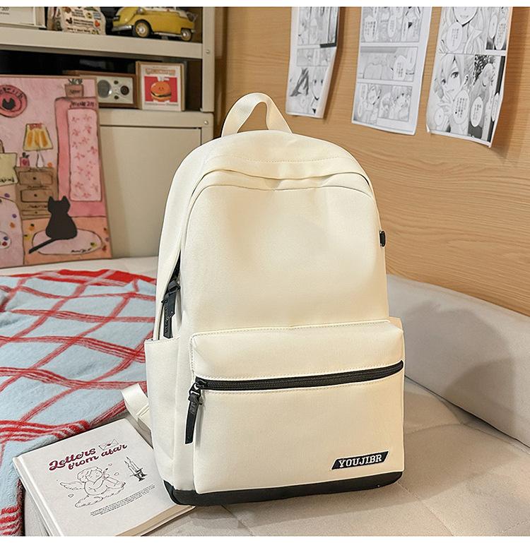Schoolbag1011 Spring New Korean Version Junior High School Student Backpack Leisure Travel College Student Couple Backpack Female