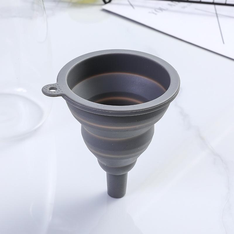 Silicone Funnel Collapsible Funnels for Kitchen Use Filling Bottles Collapsible Funnels for Kitchen for Perfume Oil Filters