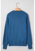 Women's Casual Autumn Embroidered Letter Pullover - Round Neck, Long Sleeve, Versatile Style