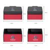 ktnbq3 Folding Car Trunk Organizer Box Auto Tools Storage Bag Stowing Tidying For Volvo XC60 XC90 S60 XC40 V40 V60 C30 V70 S90 T6 V90