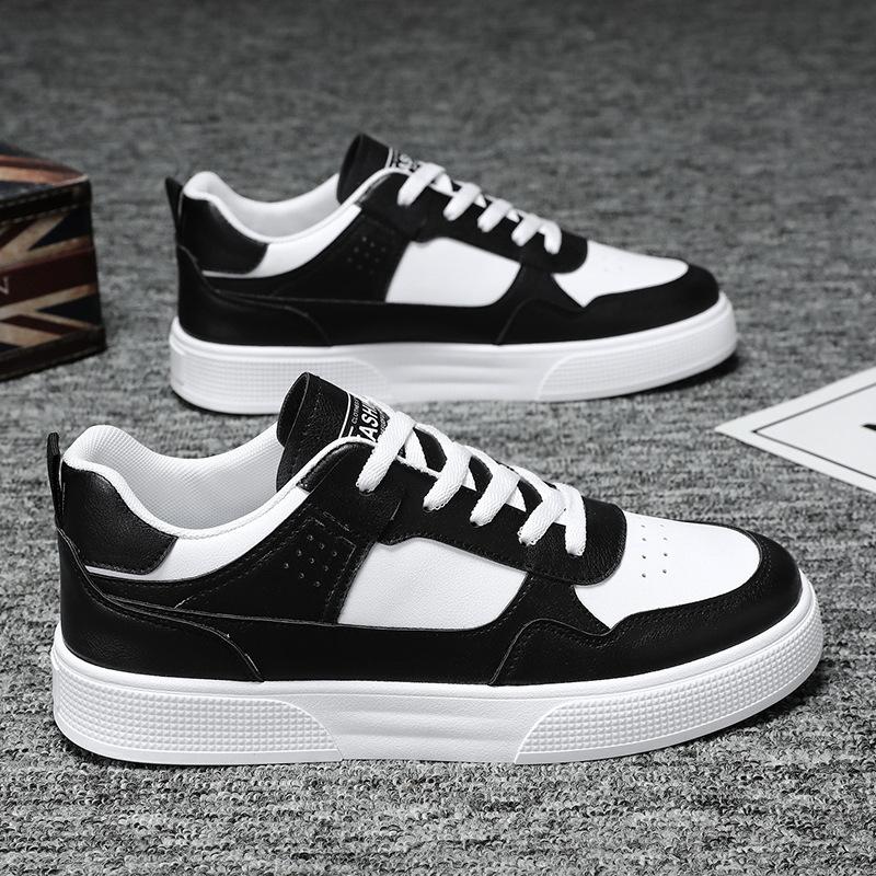 Neuer Sommer-Herrenschuhstil Atmungsaktive weiße Schuhe für Herrenstudenten Trendige vielseitige Sportschuhe Lässige Board-Schuhe Trendschuhe