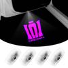 220 Series Crown Athlete Car Door Lamps with Logo and Courtesy Set of 4 with Courtesy Door Welcome LED Logo Compatible with 15th Generation Crown 220