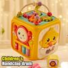Baby Toy 0 To 6 Months Noise Hand Clapping Drum Toys Babies Clap Drummer Beat Drum Hexahedron Music Kid Educational Toy Gifts