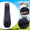 Golf Bag Cover Dust for Mens Women Golfer with Zipper Sturdy Nylon Black Storage