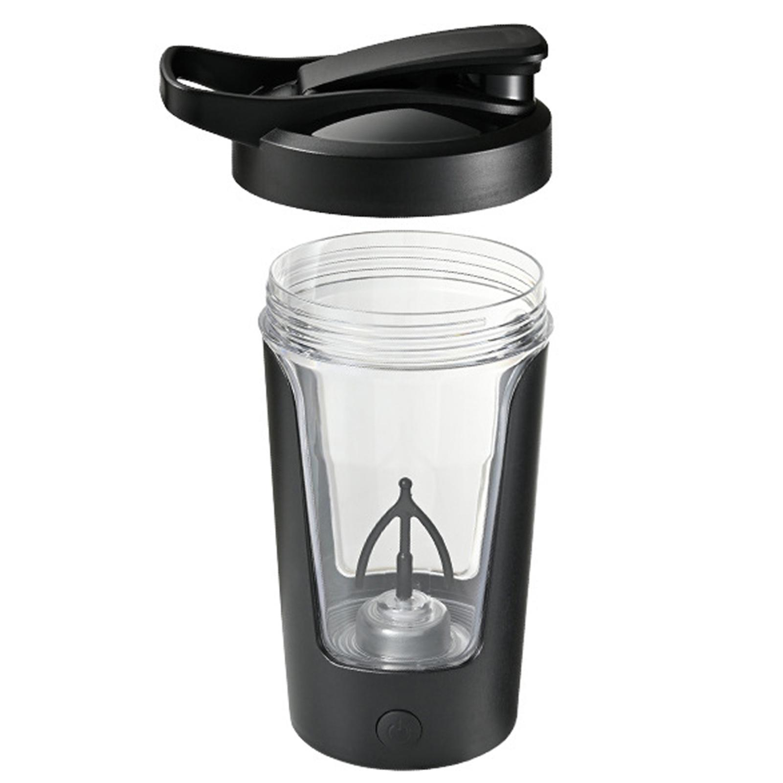 

Electric Coffee Self-stirring Cup Sealed Leakproof Stirring Mug For Picnic Hiking As Shown чёрный