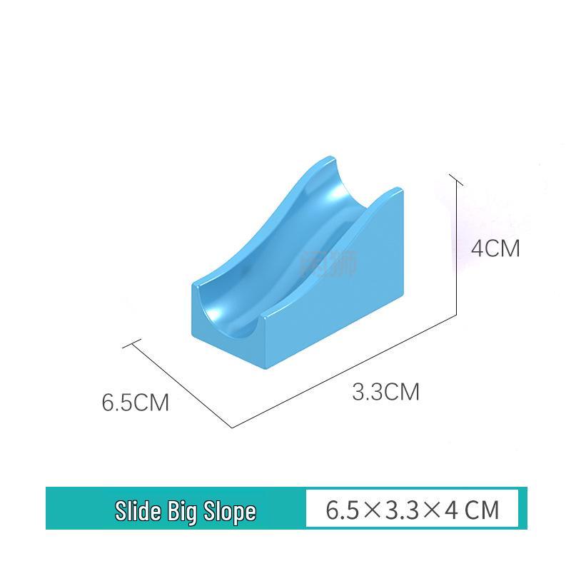 Large Lego-Compatible Ball Track & Piano Building Toy Accessories