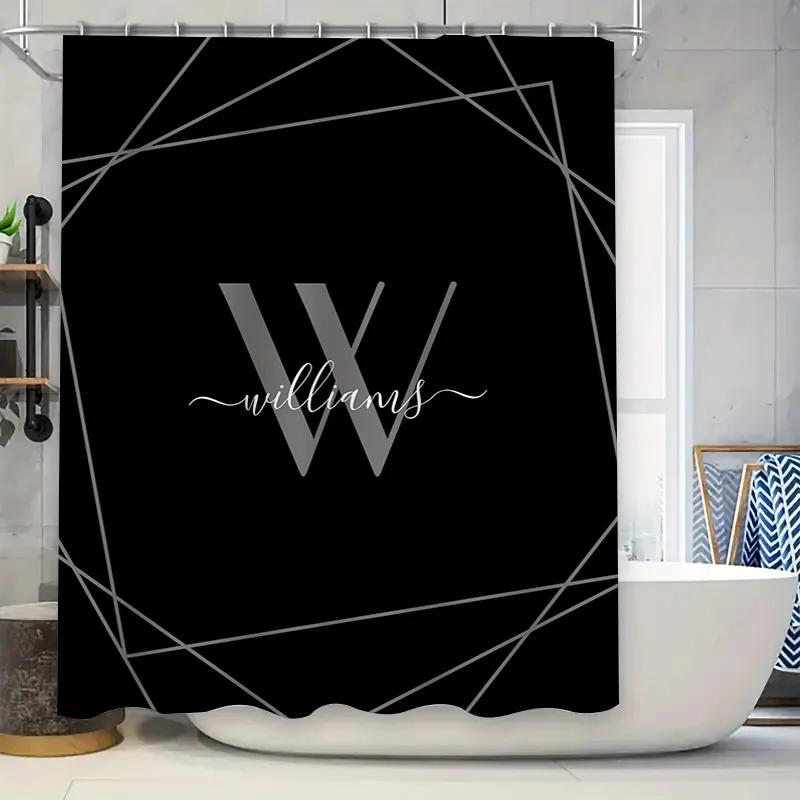 

Red Rose Flower Shower Curtain Waterproof Decorative Fabric Bath Room Hanging For Home Decoration Black Background Design With G W60H190(CM)-1 Pcs