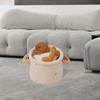 Storage Basket for Toys with Handles Small Cute Home Decoration Organizing Organizer