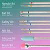 Electric Nail Drill Set with Multiple Grinding Heads for Dead Skin Removal