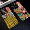 Y-Yayoi K-KusamaS P-KürbisS Handyhülle für iPhone 17,16,15,14,13,12,11 Plus,Pro Max,XS,Buntes Silber Schwarzes Cover