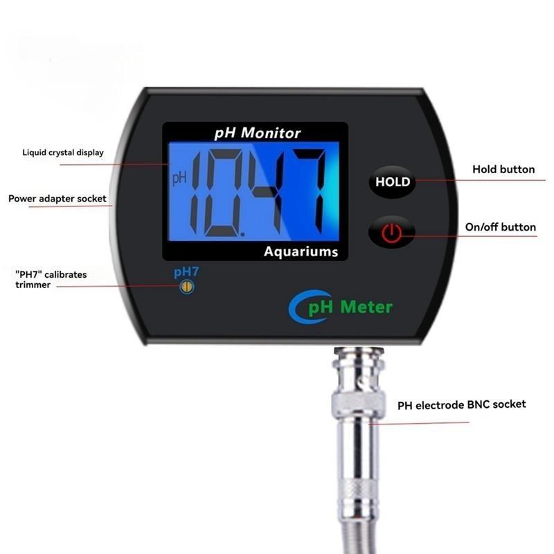 Aquarium Drinking Water Online PH Monitor Professional Accurate Water Quality Tester Digital Water Quality Analyzer PH Meter