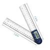 SHAHE Digital Angle Finder Protractor, Angle Finder Ruler with 7inch/200mm,Angle Measuring Tool Goniometer for Woodworking