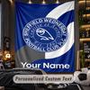 TapestrySheffield Wednesday FC Custom Name Text Personalized Wall Hanging Tapestry Home Wall Decor