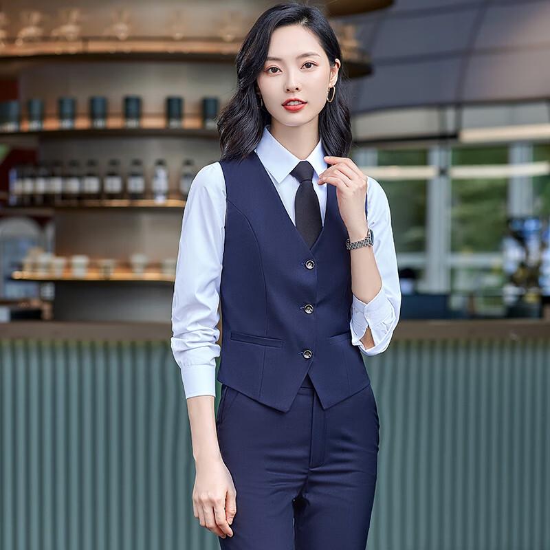 Unisex Slim Fit Business Suit Vest