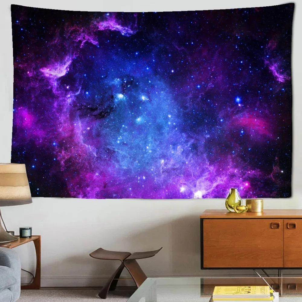Starry Sky Moon Night Wall Decoration Tapestry Home Living Room Tapestry