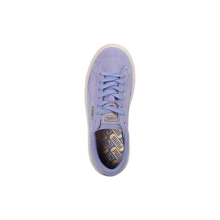 Puma Suede Platform Mono Satin - Sweet Lavender Men Sneakers Purple Whisper-White 365828-01