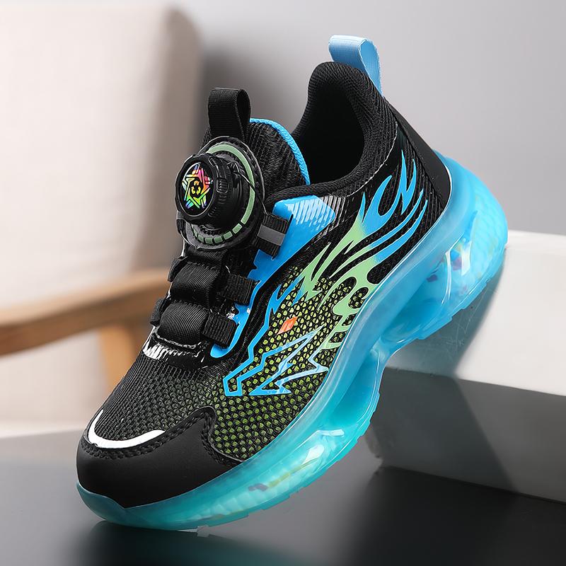 Kinder Sportschuhe Jungen Sneaker Mesh Sommer Atmungsaktiv Kinder Freizeitschuhe Jungen Laufschuhe Tennisschuhe Leichtgewicht Komfort