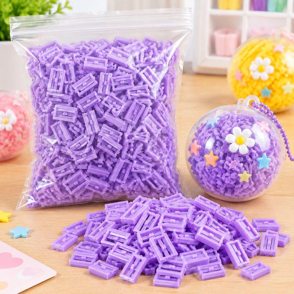 Mixed Material Building Block Particles Assorted Colors Filler Particles Granules Stress Relief