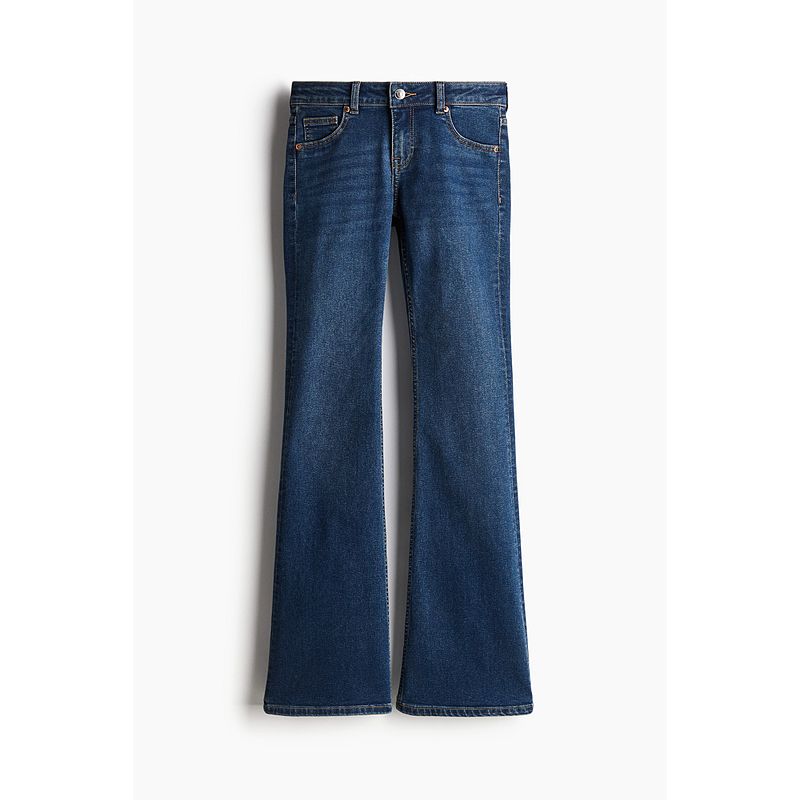 

HM Women s Jeans Autumn Soft Denim Fashion Casual Trend Retro Low Waist Flared Pants 1239854