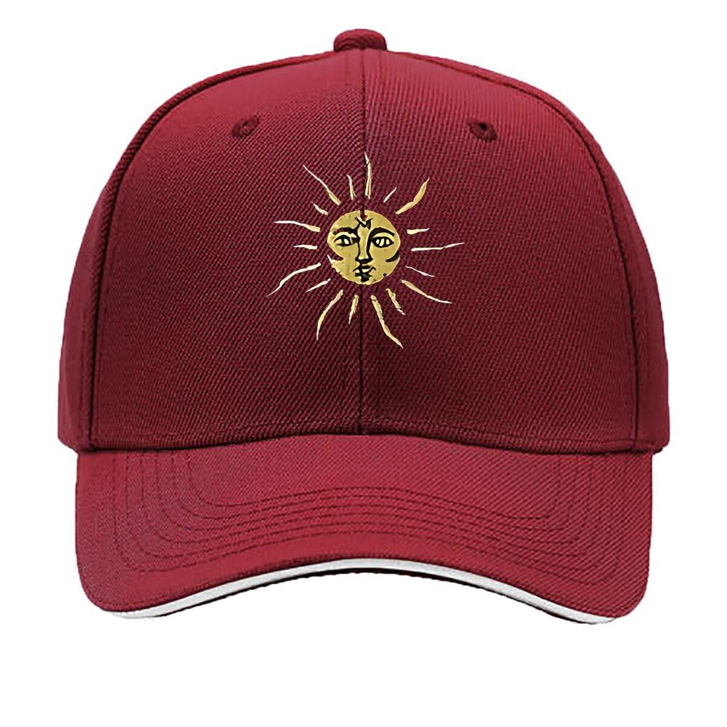 Artistic Metal Sun Wall Decor Hip Hop Hat Fashion Outdoor Sports Sandwich Baseball Cap