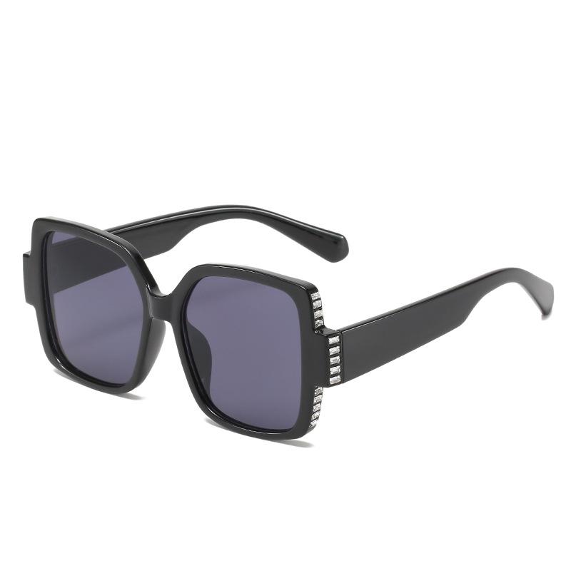 Personalized Diamond-Encrusted Sunglasses, European And American Fashion Square Rhinestone Glasses, Women S Square Sunglasses spot