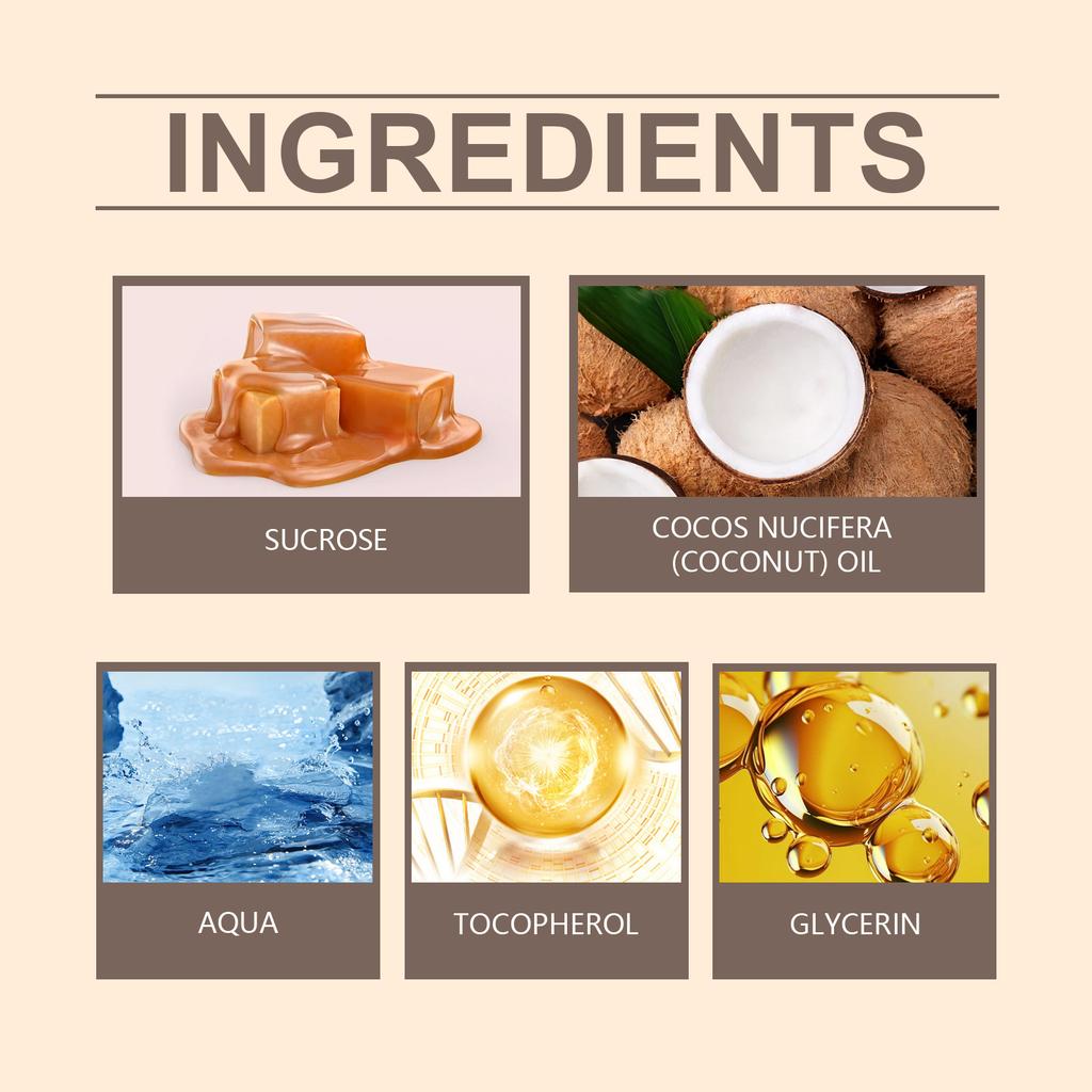 OUHOE Turmeric Lip Scrub: Moisturizes, exfoliates, softens lip skin, and provides lip care