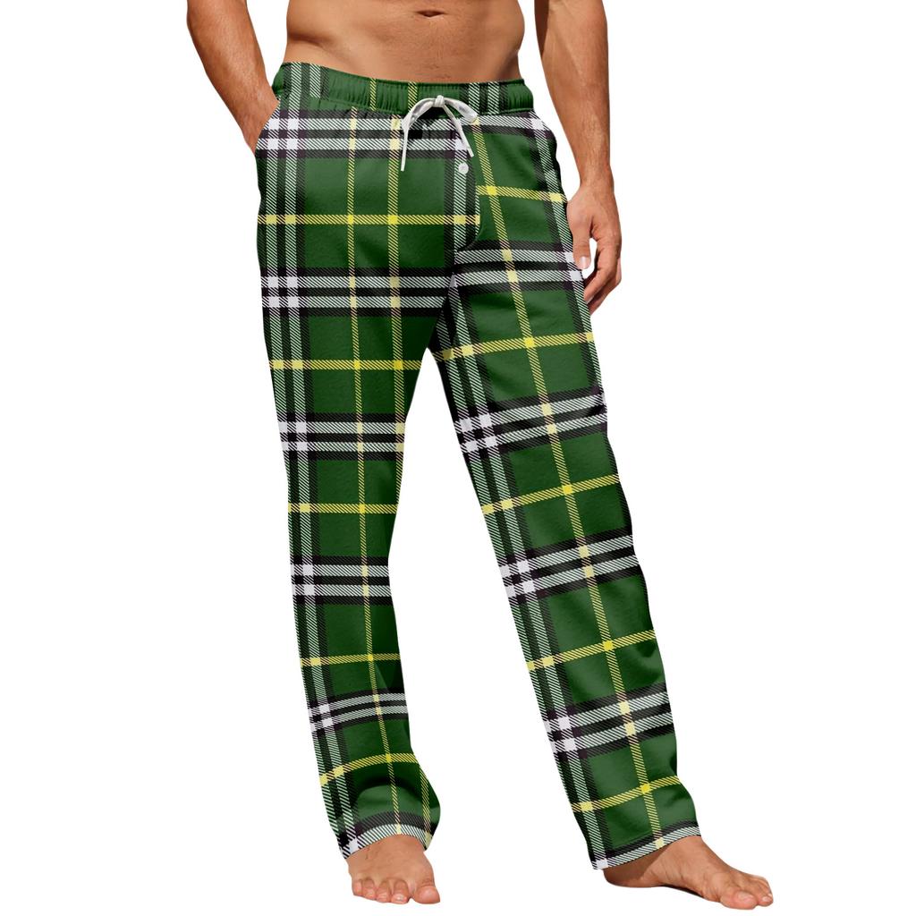 Men's Fashion Loose Striped Printed Casual Pants