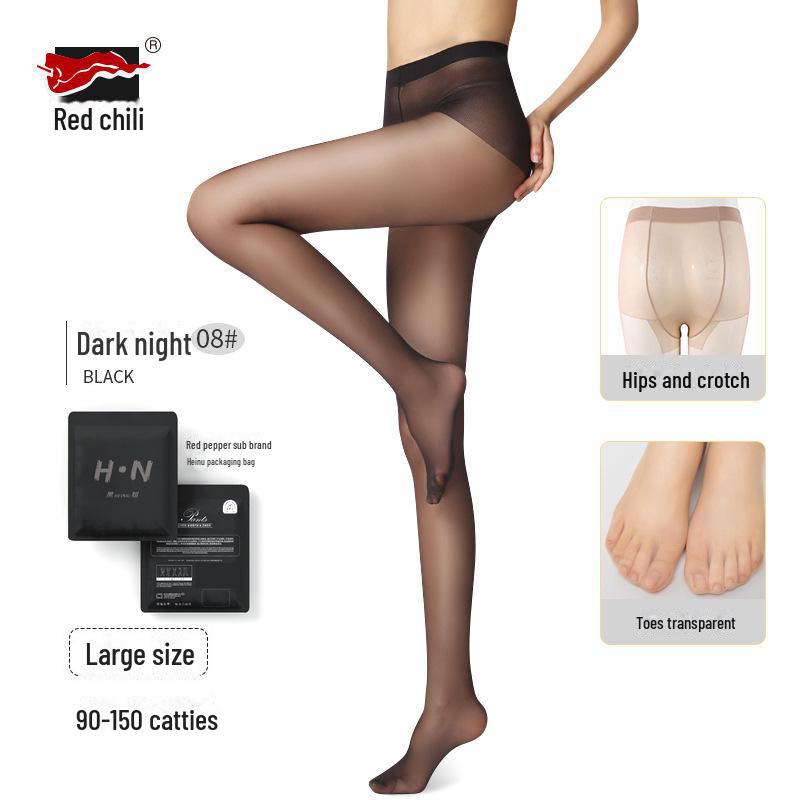 Red Pepper Women's Large Anti-Snag Durable Summer Stockings, Fits Up to 200 Pounds