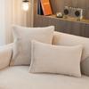 Winter Sofa Mat for Home Use with Cat Feeling New Minimalist Modern Dustproof Seat Cushion High End Thickened Plush Sofa Cover