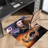 1pc Jin singer2 Print Area Rug - Soft, Washable Non-Slip Indoor Mat for Office Chairs, Living Room, Home Office Decorative Rug